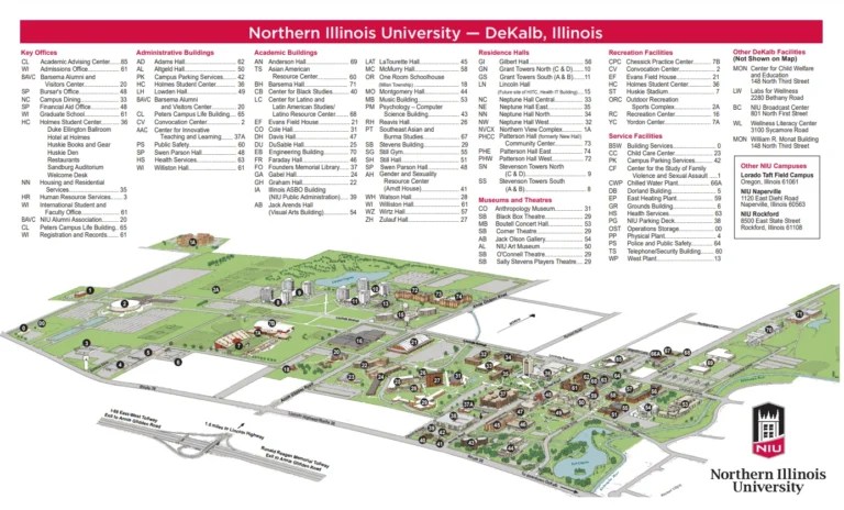University Of Nebraska Lincoln Campus Map 2024 All Maps NIU 2024.