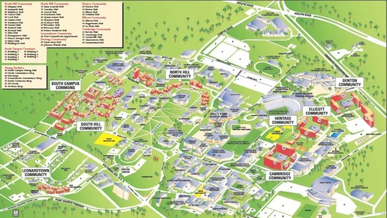 Western Connecticut State University Campus Map 2024 All Maps UMD Campus Map 2024