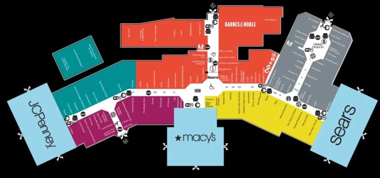 Oakland Mall Map 2024 All Maps University Park Mall Map 2024