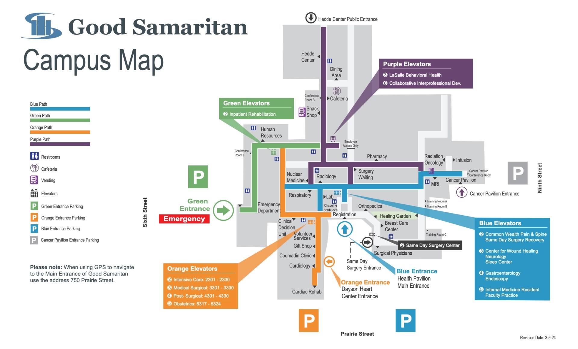 Good Samaritan Hospital Map Campus Departments Guide Good Samaritan Hospital Campus Walk Path Map 2024.webp