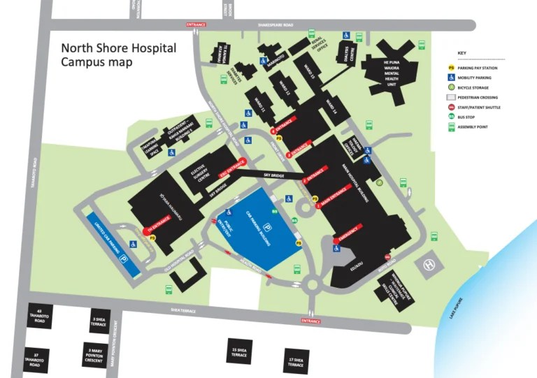 Providence St Vincent Medical Center Hospital Map 2016 2011 All Maps North Shore University.