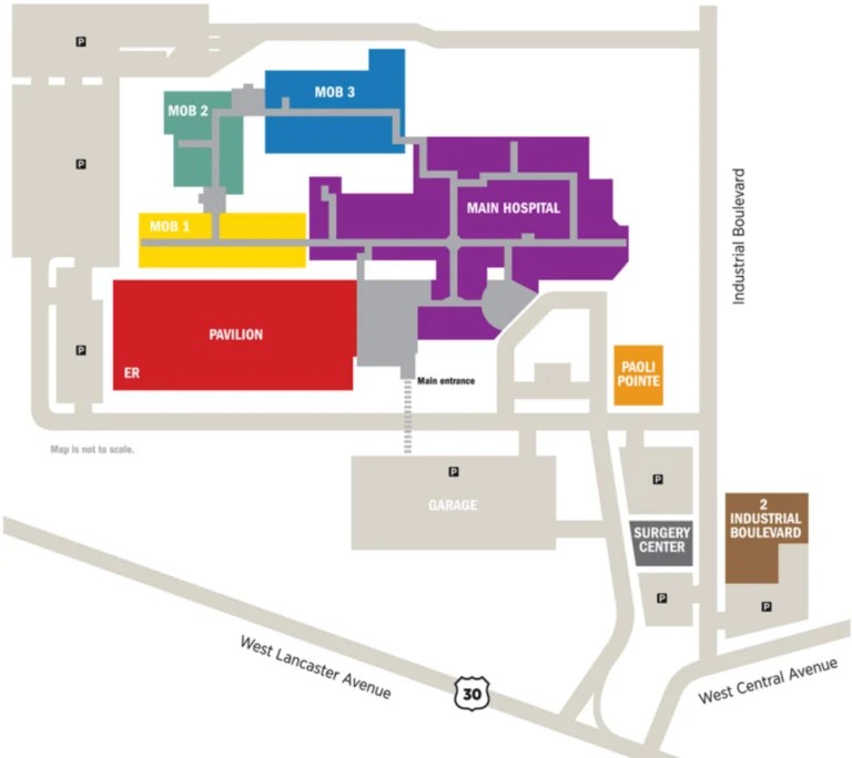 Reading Hospital Map 2025 All Maps Paoli Hospital Map 1