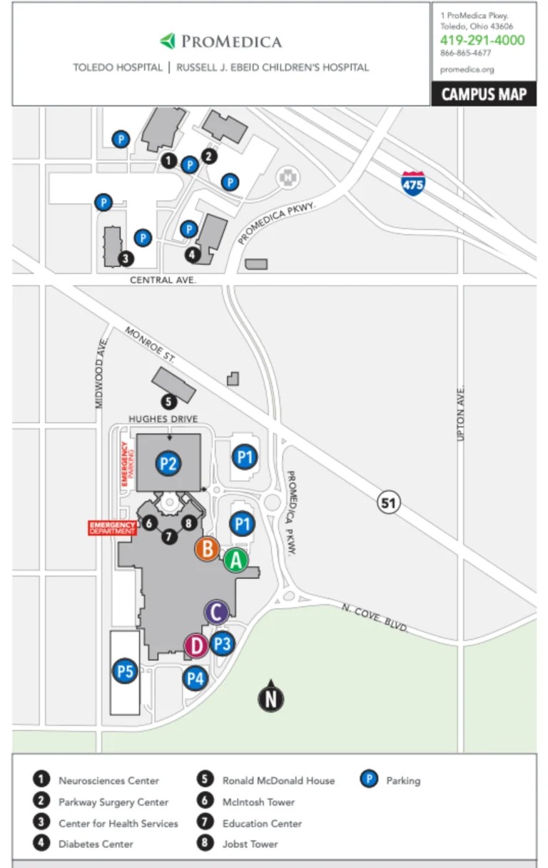 Jefferson Abington Hospital Map 2025 All Maps ProMedica Toledo Hospital Map