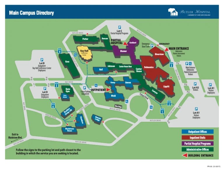 Reading Hospital Map 2025 All Maps Butler Hospital Campus Map 2017