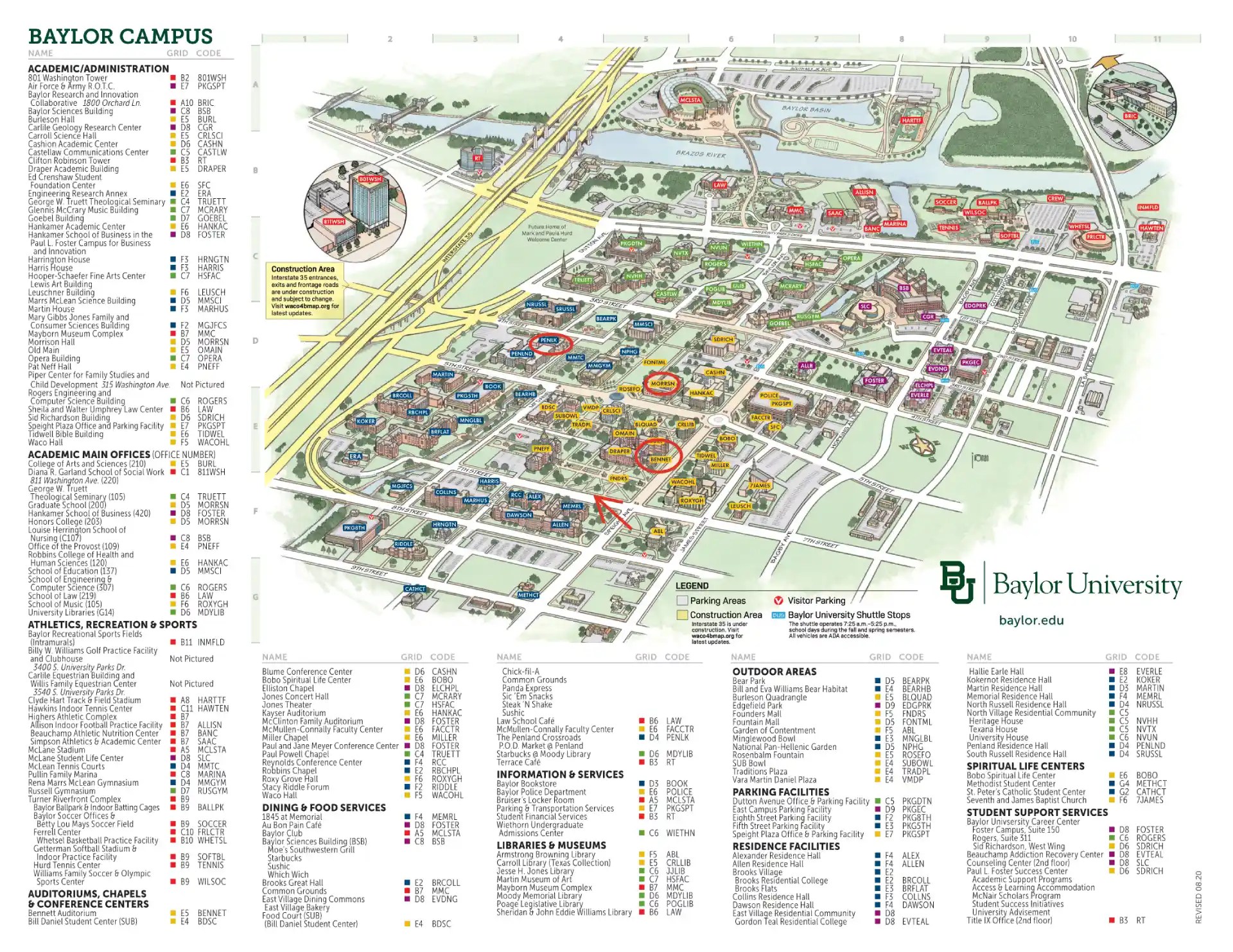 Baylor University Campus Map 2025 2024 All Maps Baylor University Campus Map 2025.webp