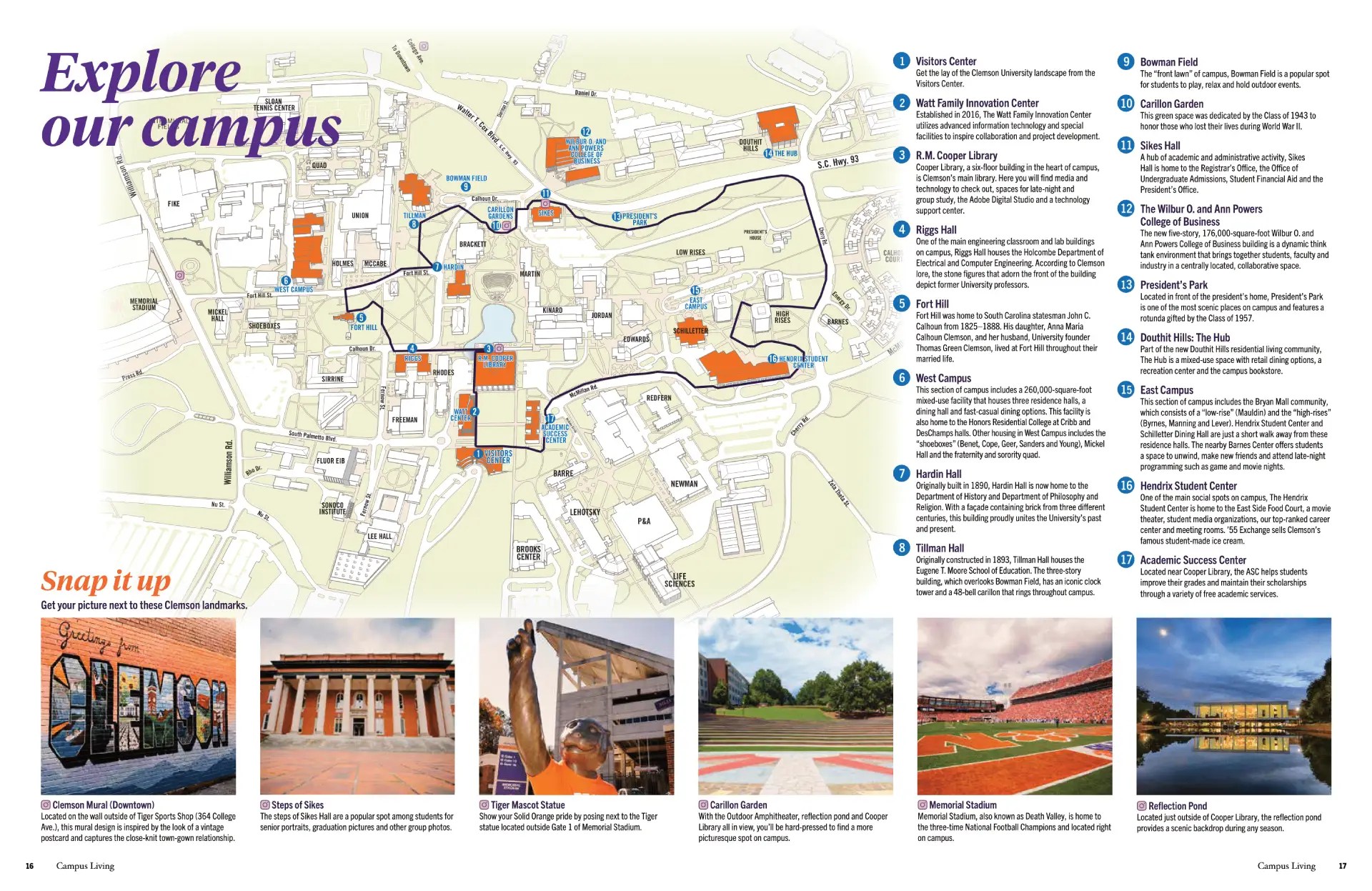 Clemson University Campus Map 2025 All Maps Clemson University Map 2025.webp