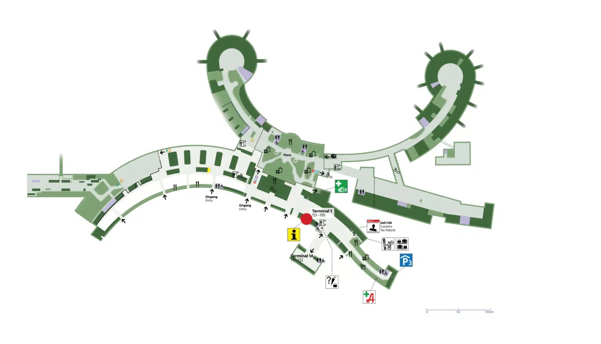 Vienna Airport Terminal 1 Map Most Up To Date All Maps Vienna Airport Terminal 1 Map 2025.webp