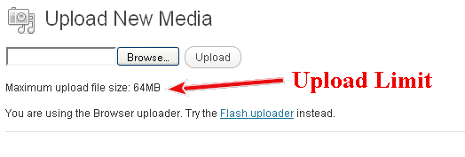 Godaddy wordpress maximum file upload limit memory increase