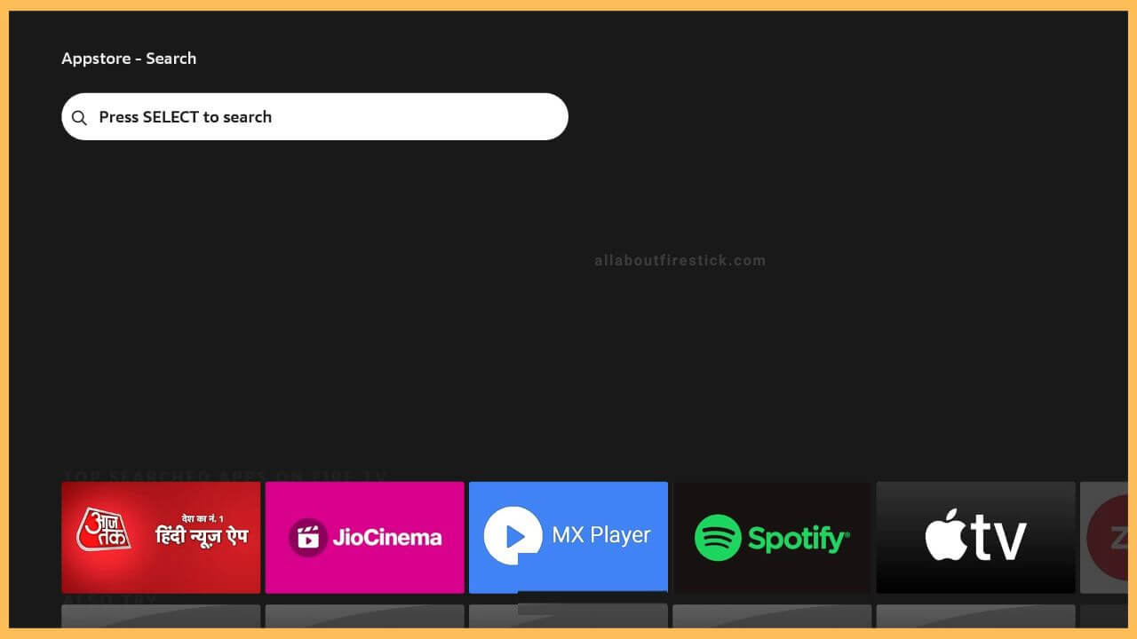 Click Search Field