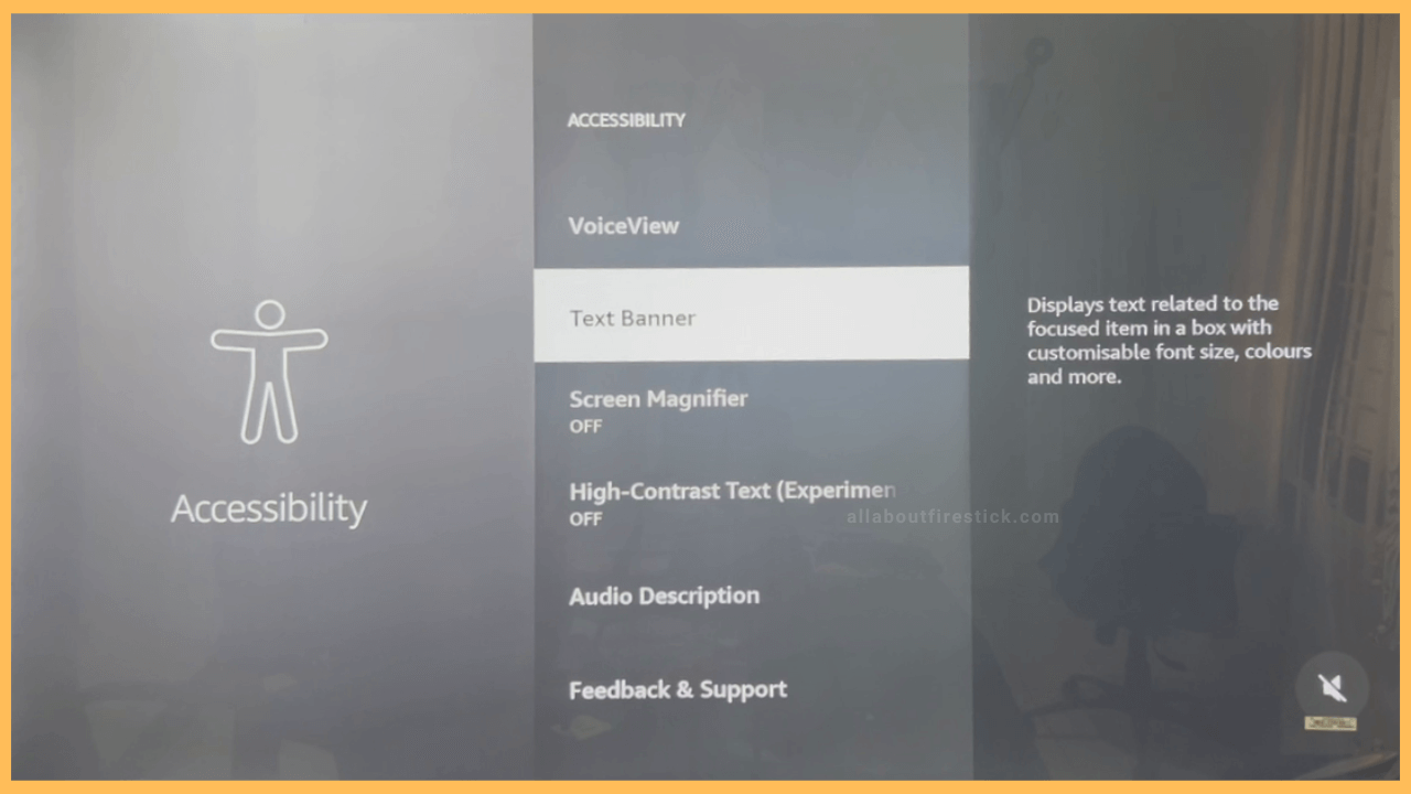 Firestick Text Banner- Hit Text Banner