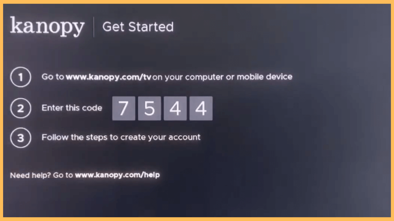 Note down the code