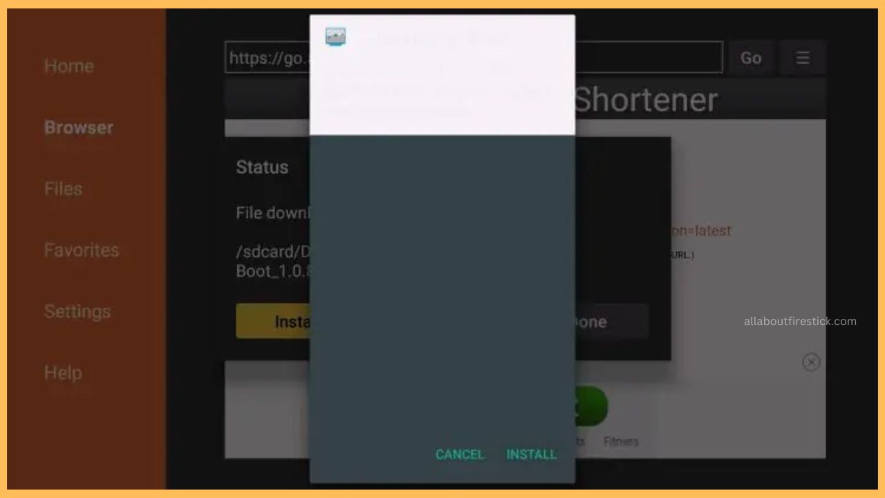 Choose Install