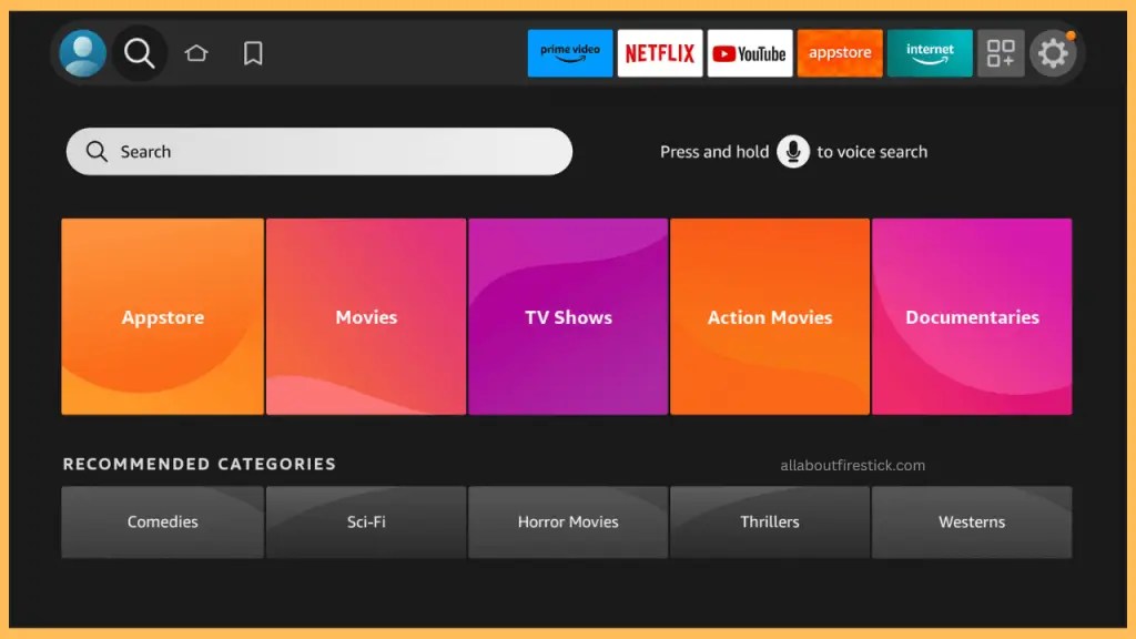 Launcher Manager on Firestick - Tap Appstore