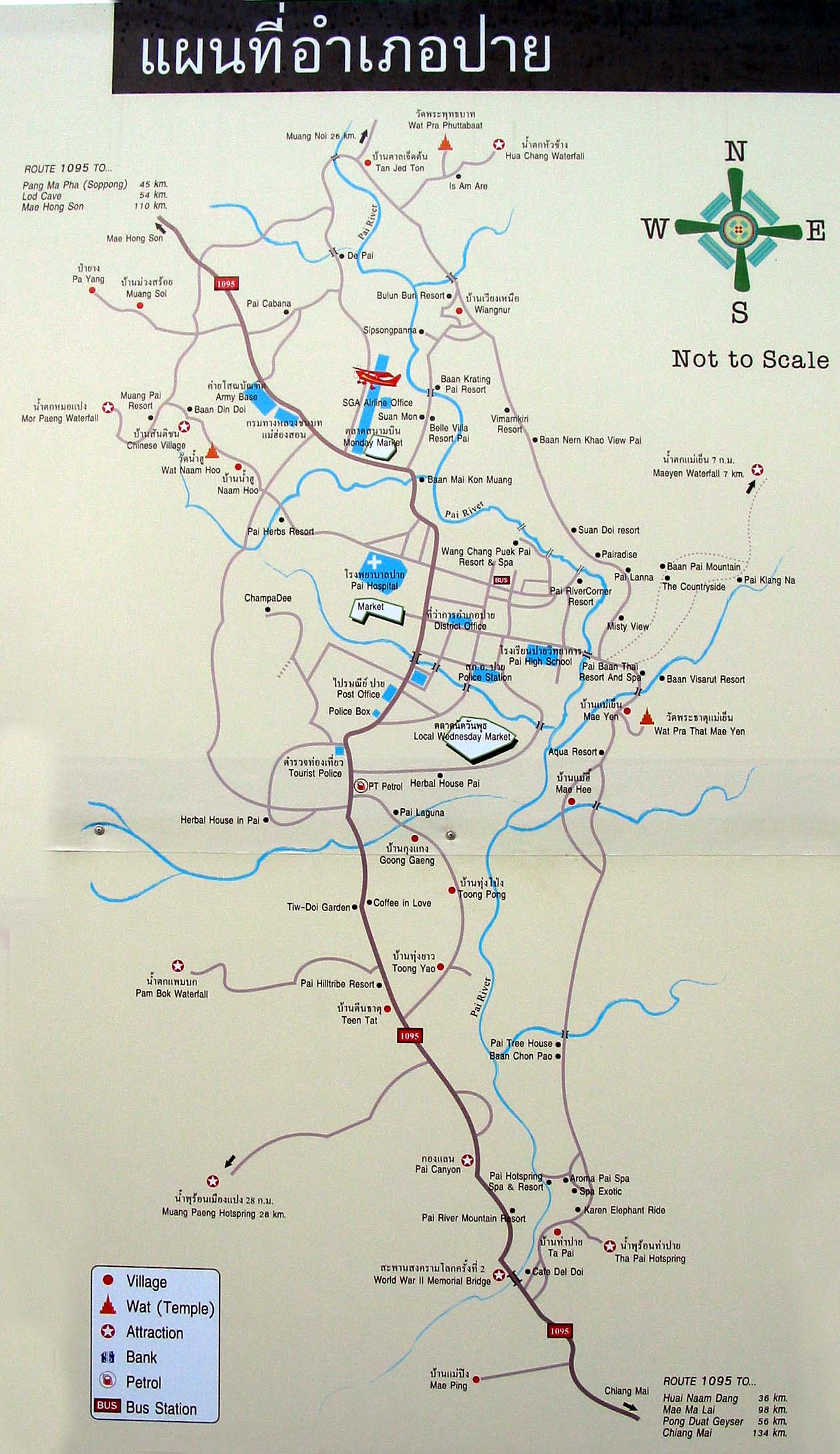 Maps Allaboutpai Com Amphoe Valley.