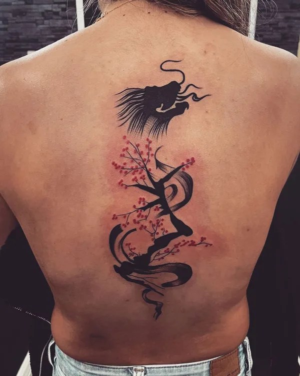 123 trending back dragon tattoo designs for this year!