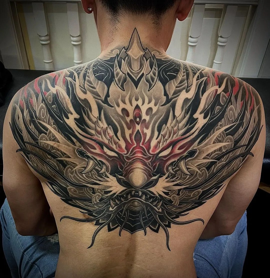 123 trending back dragon tattoo designs for this year!