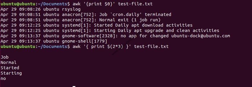 Tutorial For Beginners: Learn awk Command with Examples in Linux – All ...