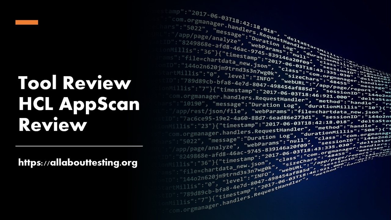 hdl appscan All About Testing