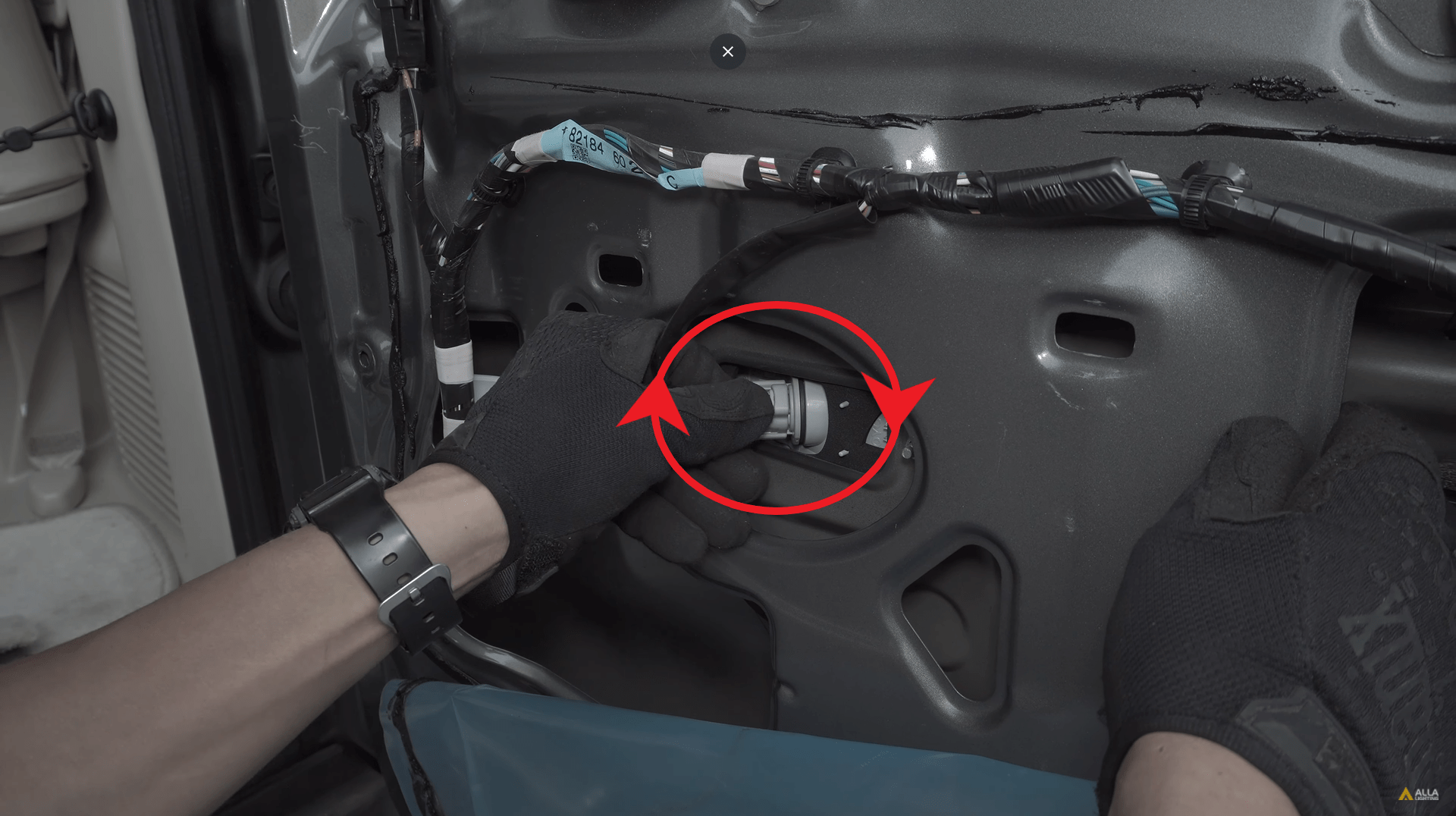 2003 – 2009 LEXUS GX470 REVERSE LED UPGRADE & INSTALL 6