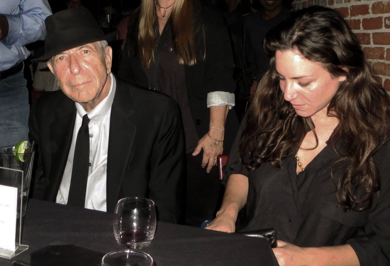 4 Photos Watching Sharon Robinson's 2013 Show Over Leonard Cohen's