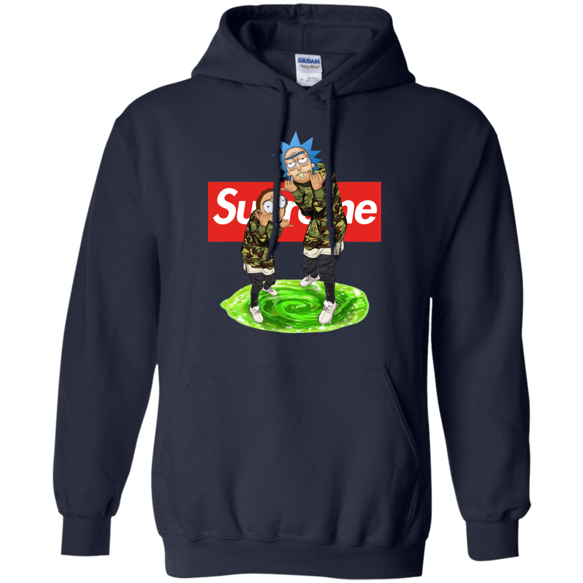 Rick And Morty Supreme Shirt, Hoodie, Tank | Allbluetees.com