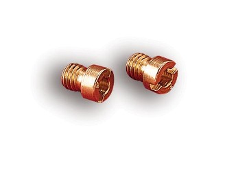 4 Pack) Air Bleeds Size 53 Holley Carburetor 10-32 UNF Thread Screw In Brass eBa
