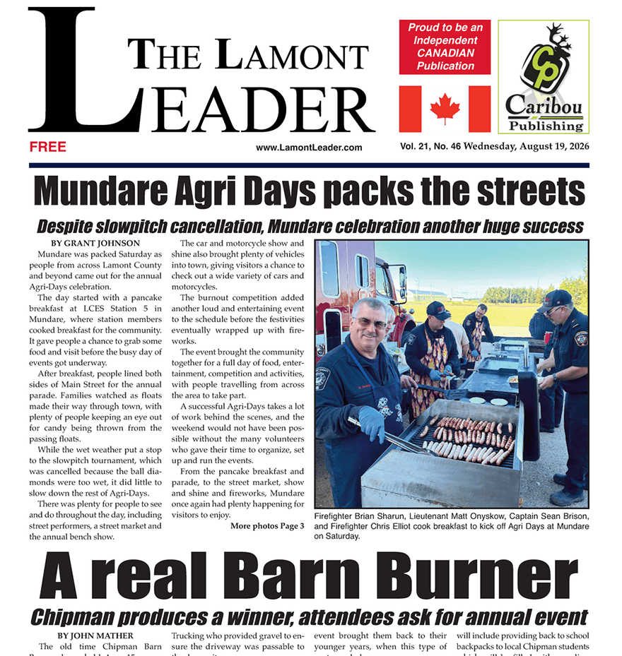 Mundare Agri Days packs the streets – read the August 19 LEADER!