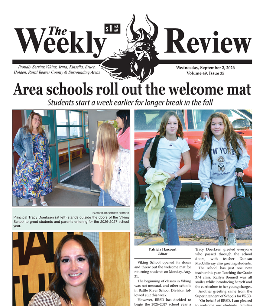 Area schools roll out the welcome mat – read the September 2 Weekly Review!