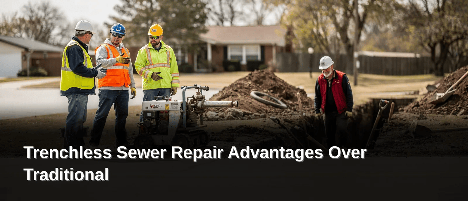 Why Choose Trenchless Over Traditional Digging, Trenchless Sewer Repair Advantages Over Traditional
