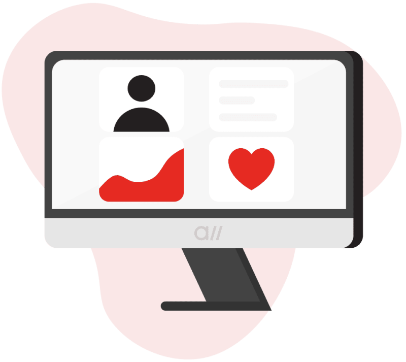 Healthcare Software Development Company Industries Allcode - Ultra HD Light Illustrations for Desktop