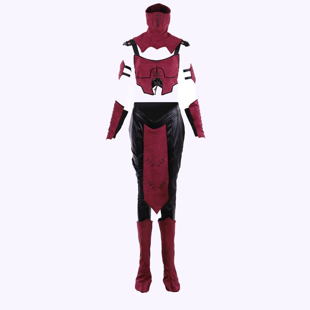 Mortal Mileena Cosplay Costume With Mask