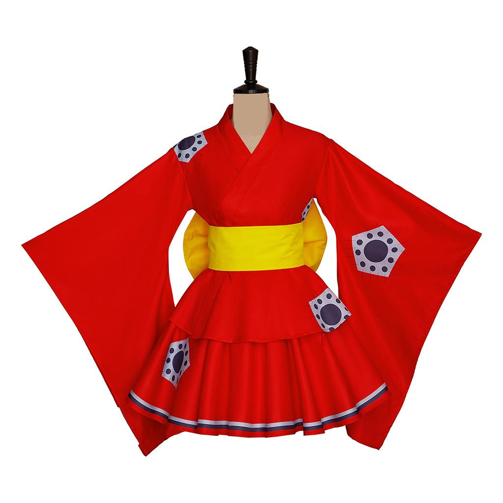 Wano Luffy Cosplay Costume