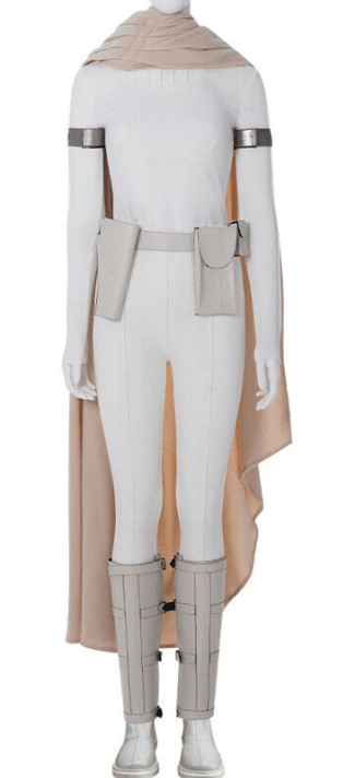 White Padme Amidala Cosplay Costume