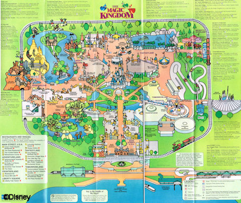Walt Disney World Guide Maps Allears Net