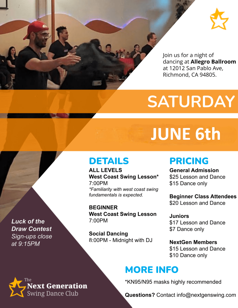 next-gen-west-coast-swing-at-allegro-ballroom-june-6th-7pm-to-midnight