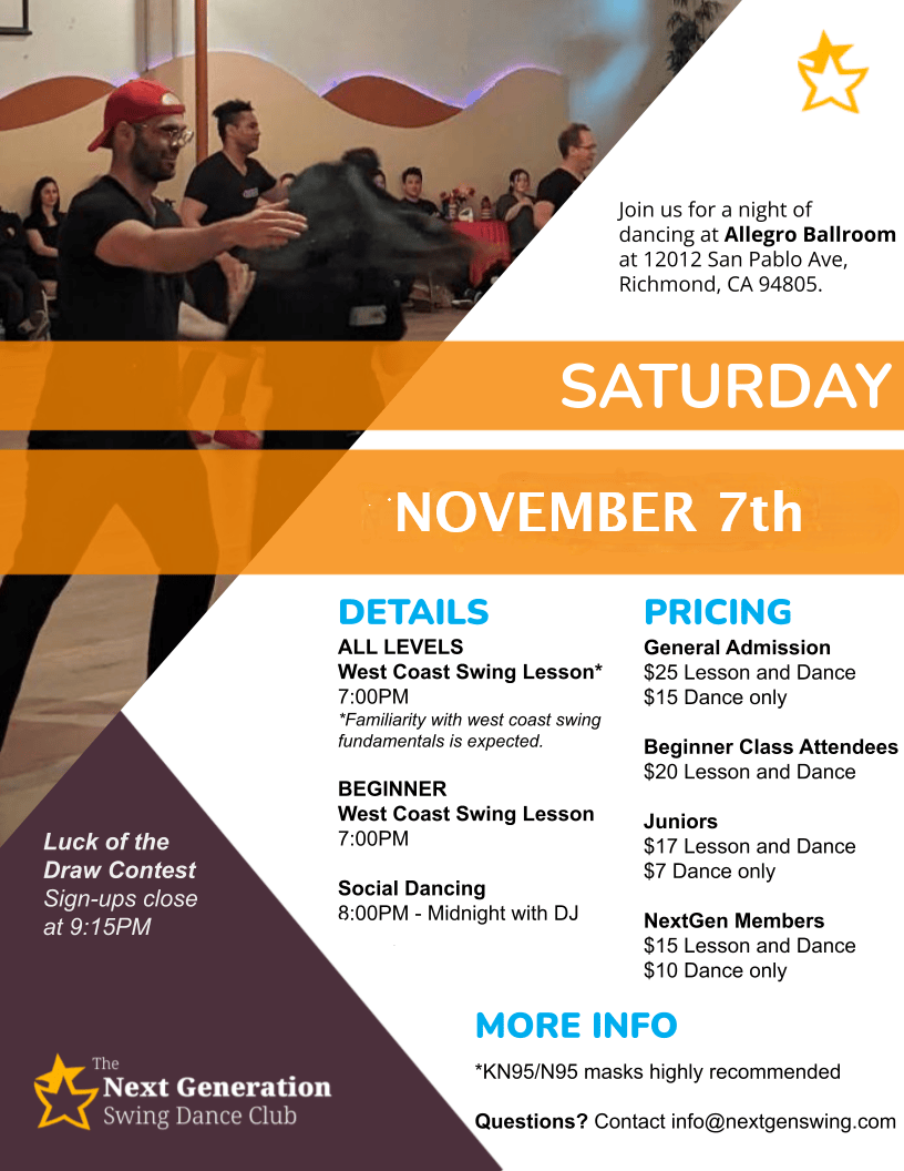 next-gen-west-coast-swing-at-allegro-ballroom-november-7th-7pm-to-midnight