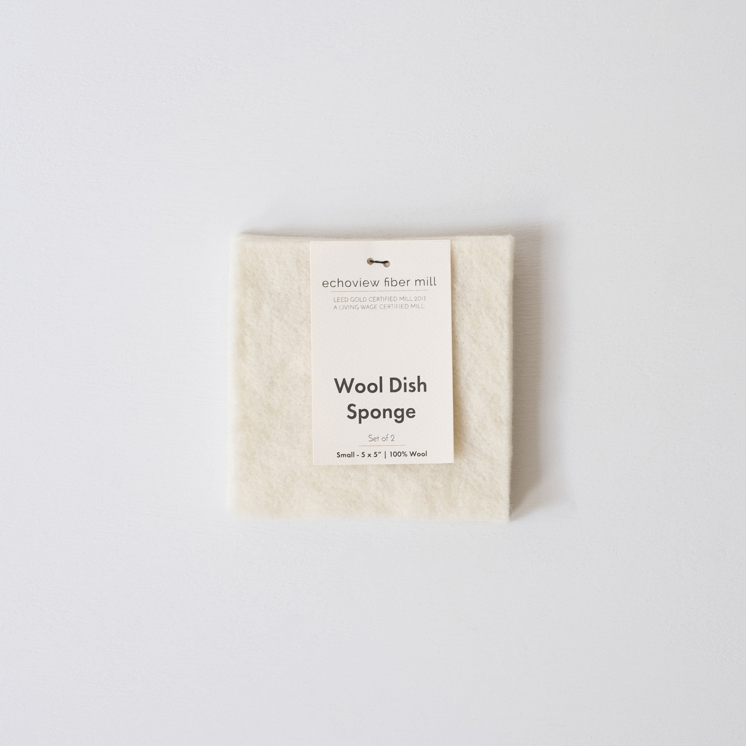 Echoview Wool Dish Sponge - Small - Thumbnail 4