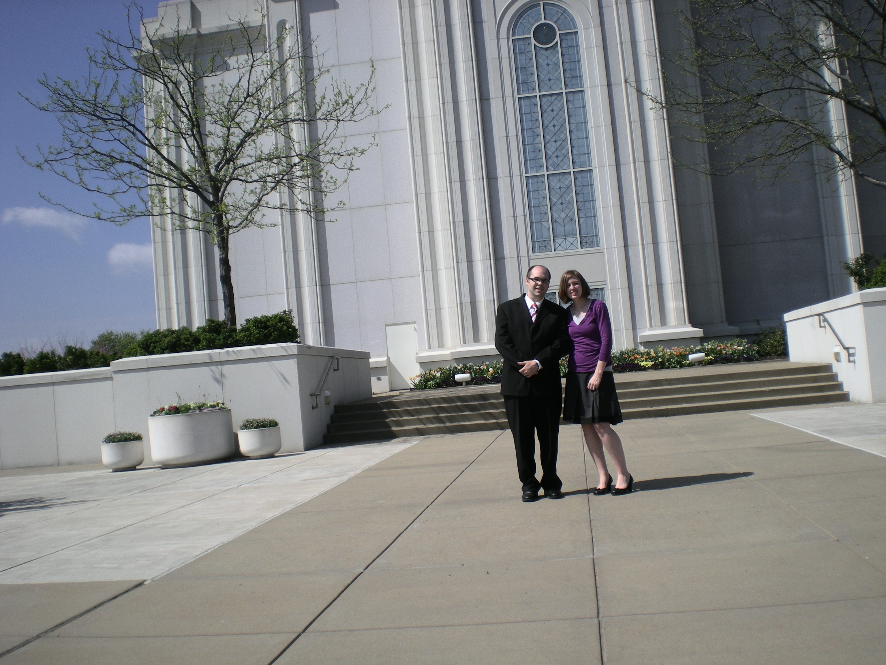 March - visit to the St. Louis Temple