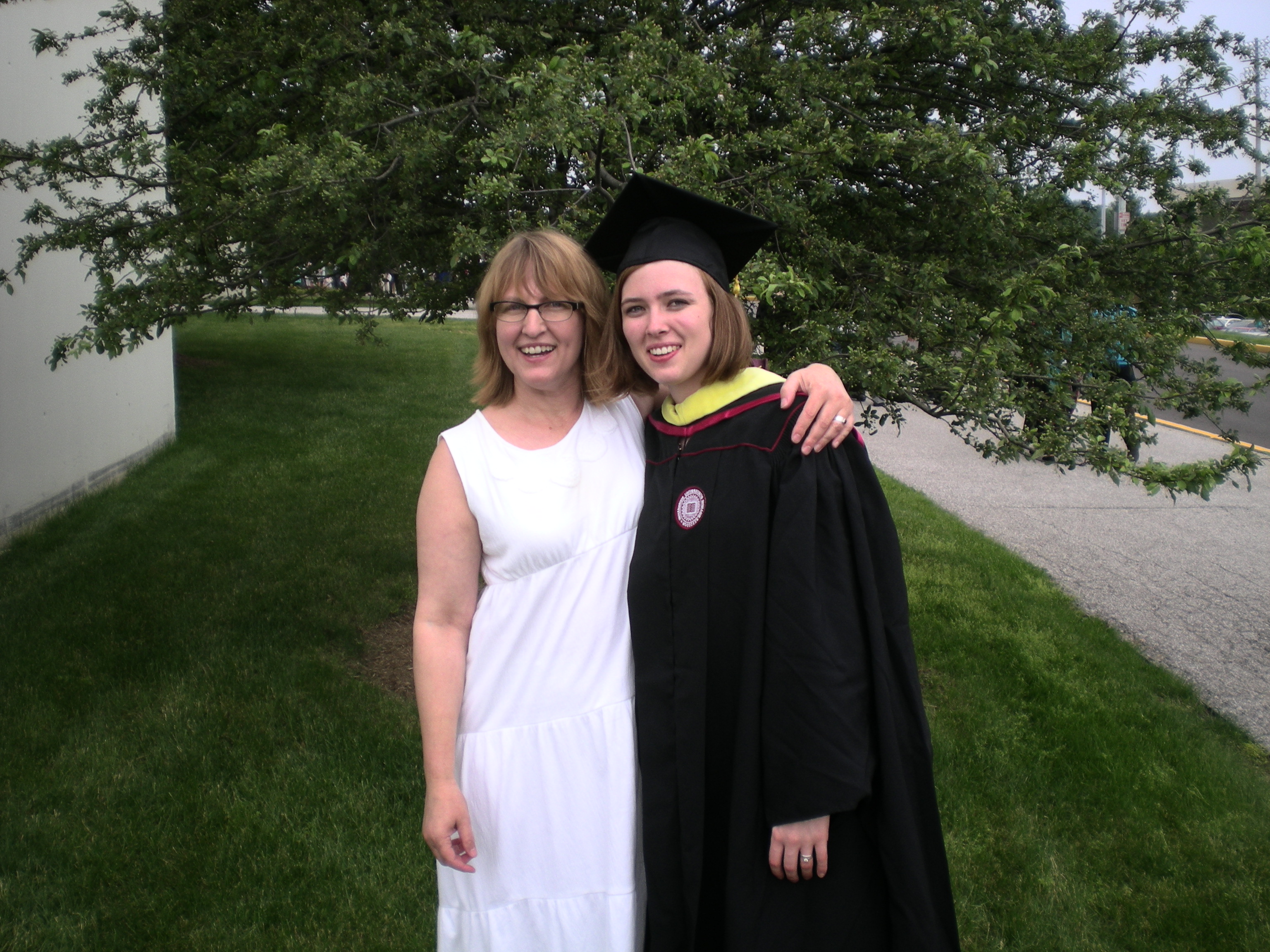 May - Mom came to my graduation!