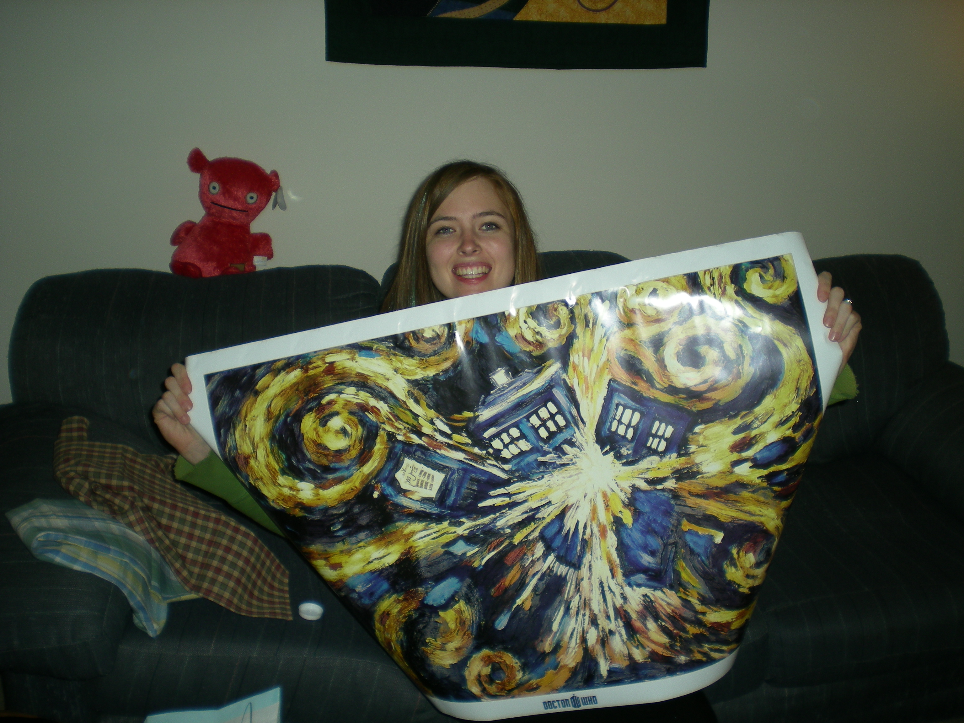 October - Awesome Doctor Who/Van Gogh poster!