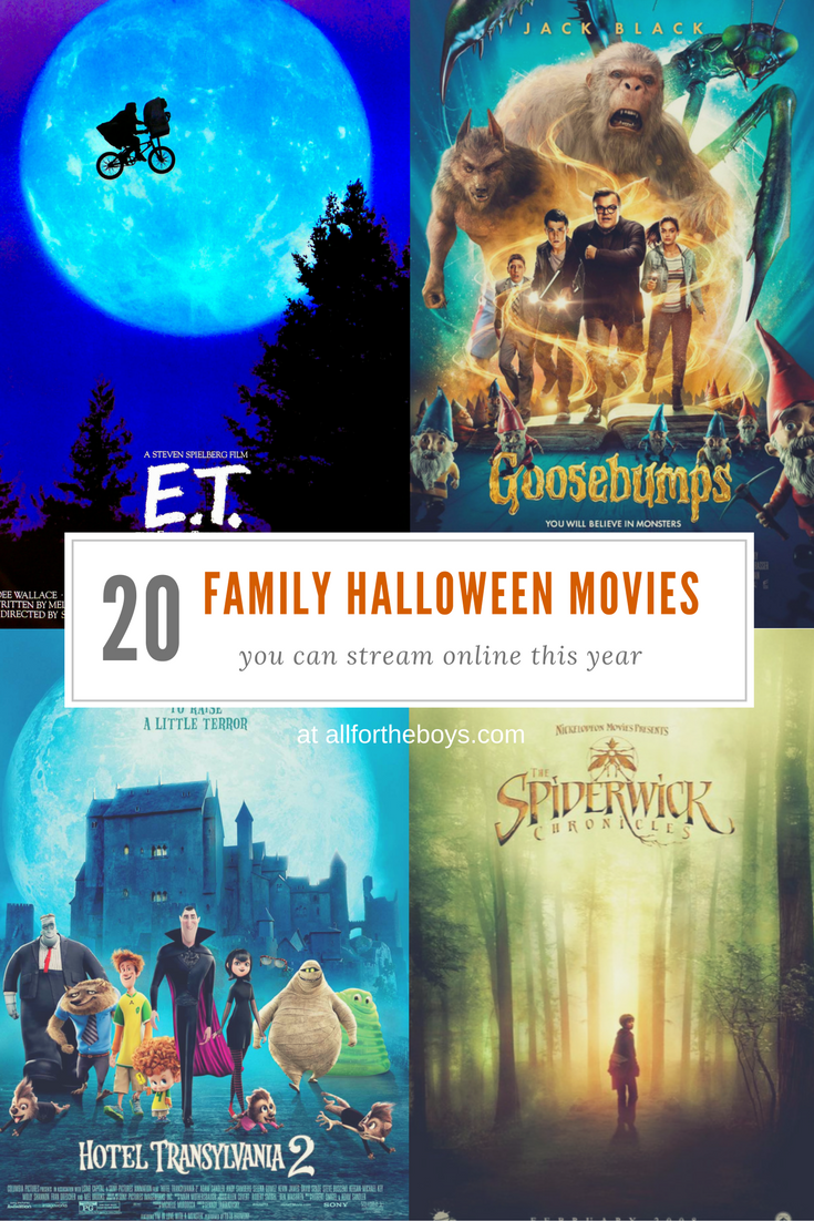 We've all been in this situation one or two thousand times: Family Halloween Movies You Can Stream Online All For The Boys