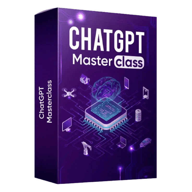 ChatGPT Masterclass online course banner for AI writing and prompt engineering