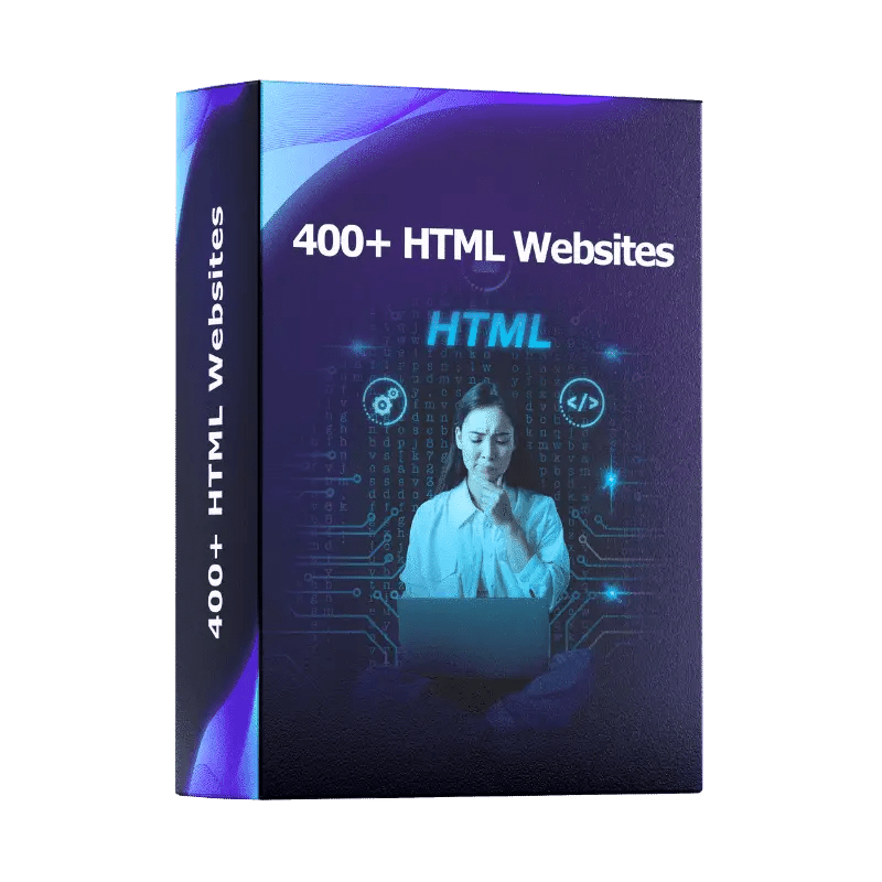 400+ responsive HTML website templates for professionals and creatives