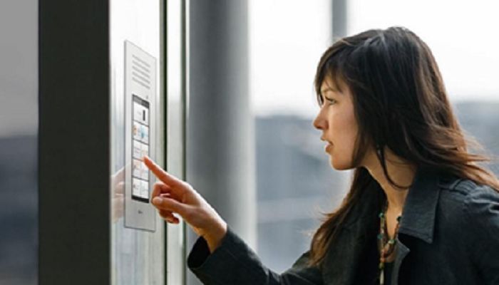 Audio Video Intercom Alarm Security Technology - Ultra HD Landscape Art - Ultra HD