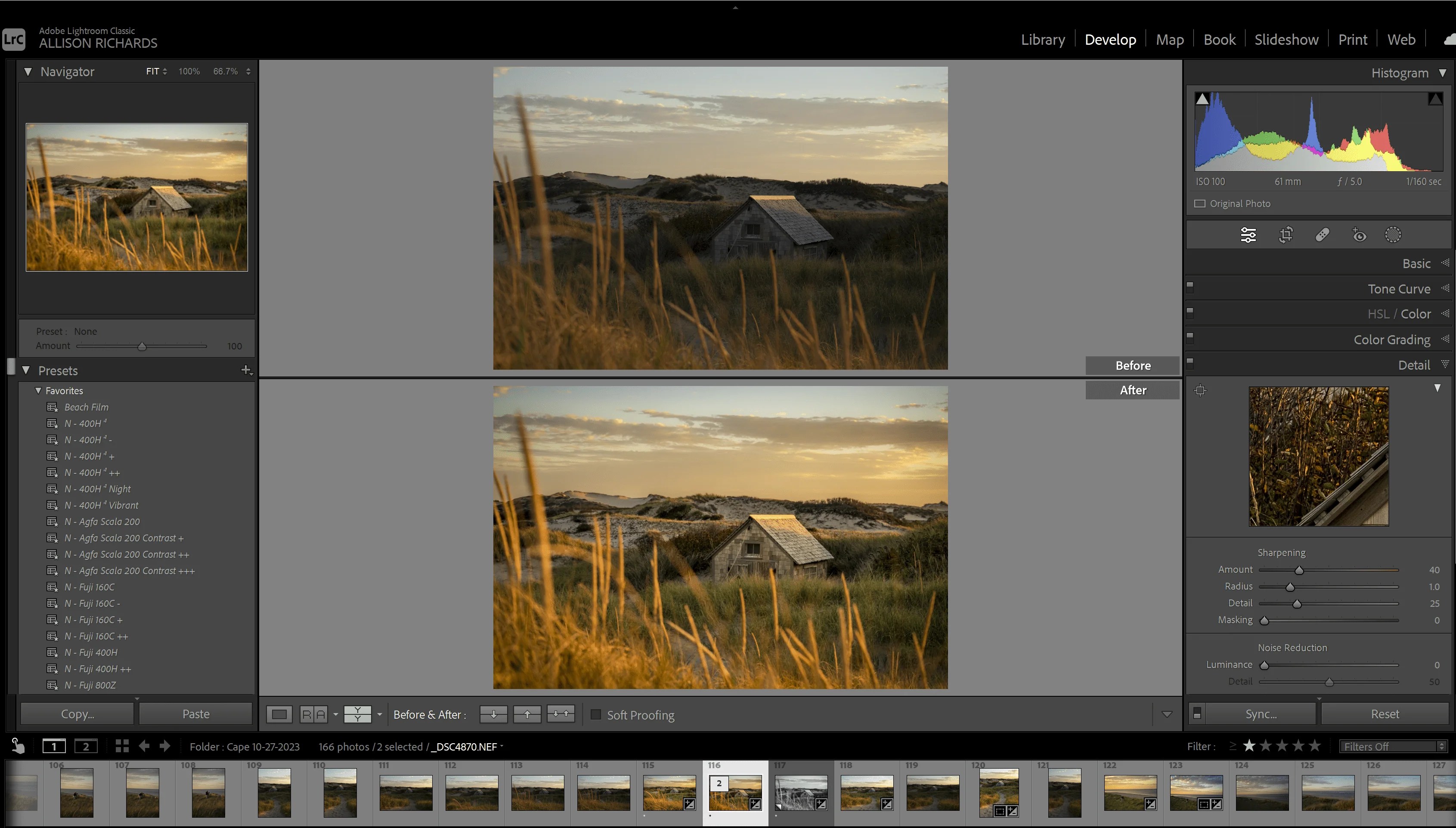Post Processing Editing Using Lightroom Session Allie Richards