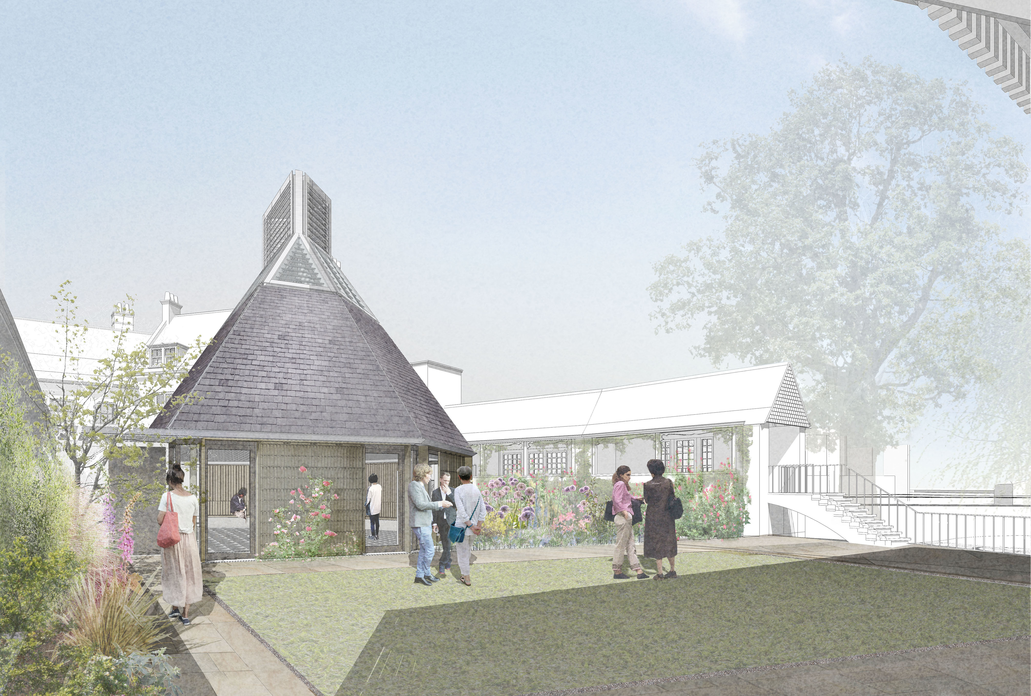 Darwin College Cambridge - Download Professional Sunset Image | Retina