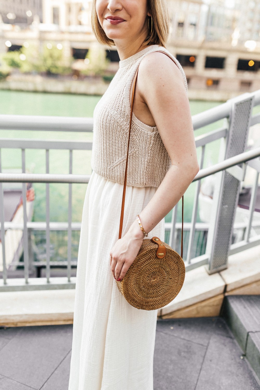 anthropologie layered sweater maxi dress