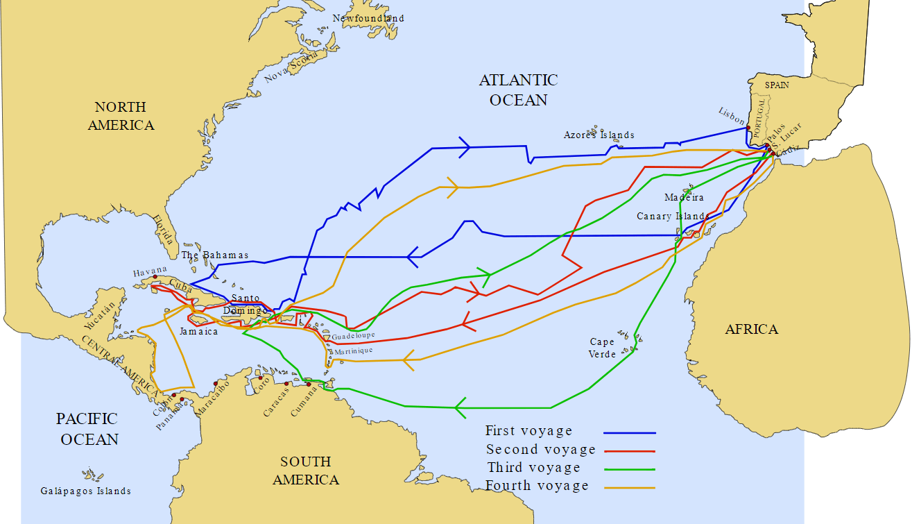 voyages of discovery christopher columbus