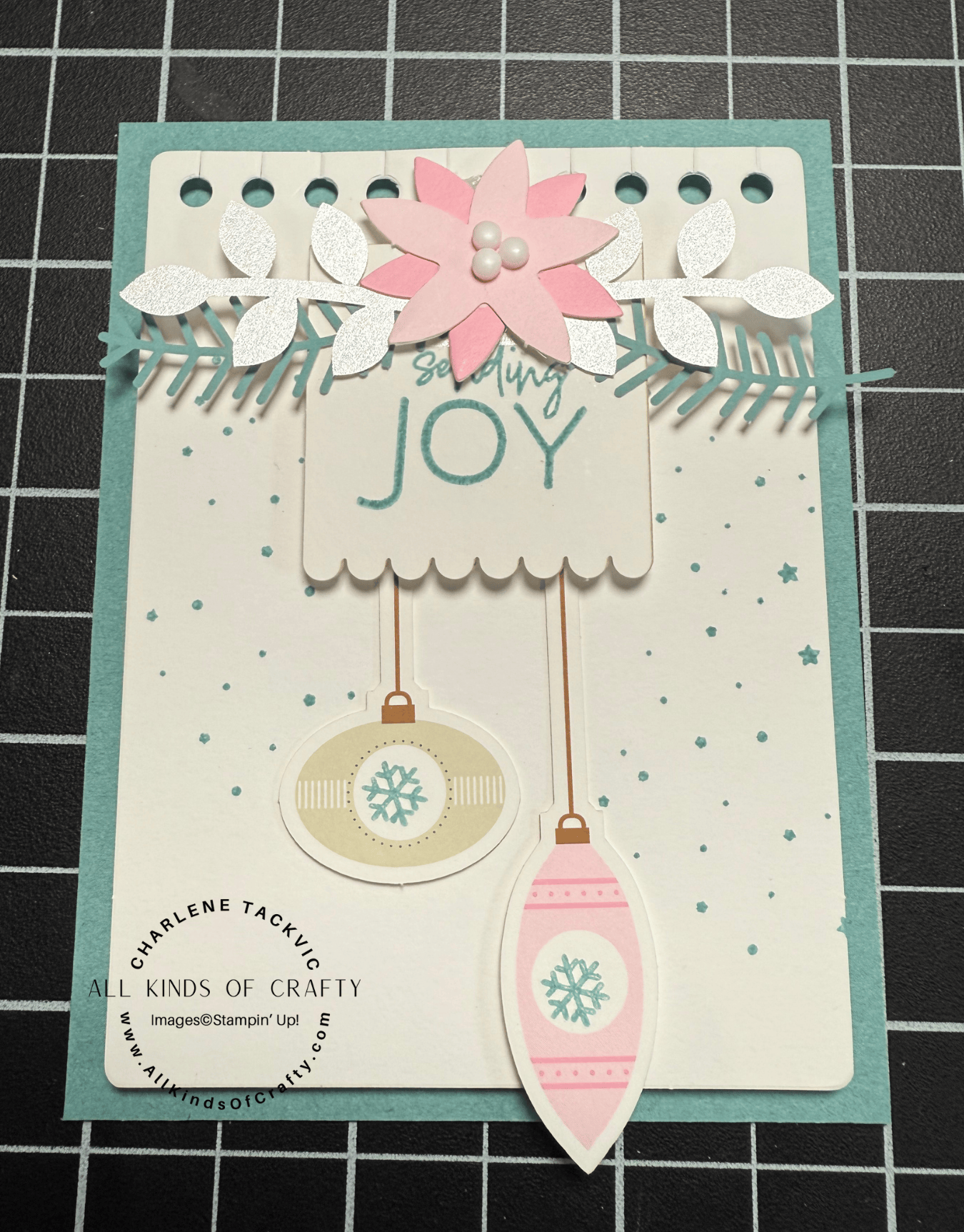Stampin’ Up! Calm & Bright Christmas Tag