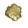 Gold Magnesium Tree Trunk Stool - Rustic Metal Accent Stool for Living Room, Kitchen & Dining - 20"H x 13"W x 13.5"L